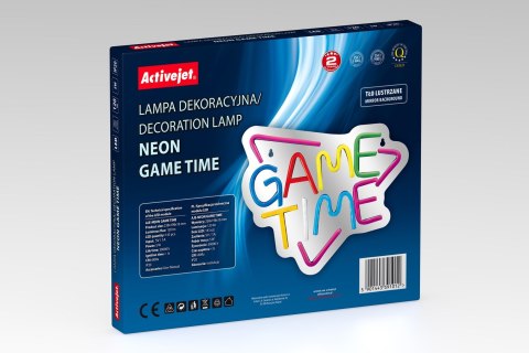 Neon LED Activejet AJE-NEON GAME TIME Neon LED Activejet AJE-NEON GAME TIME