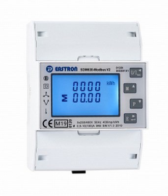 Akcesoria Solplanet // 3-fazowy licznik energii do falowników Solplanet / Eastron SDM630-Modbus / pomiar bezpośredni do 100A / 2 Akcesoria Solplanet // 3-fazowy licznik energii do falowników Solplanet / Eastron SDM630-Modbus / pomiar bezpośredni do 100A / 2