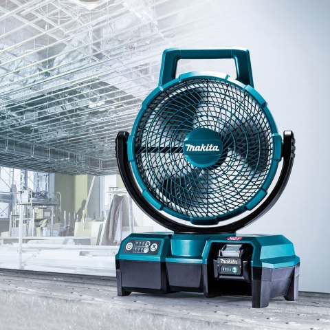 Makita CF001GZ wiatrak domowy Czarny, Niebieski Makita CF001GZ wiatrak domowy Czarny, Niebieski