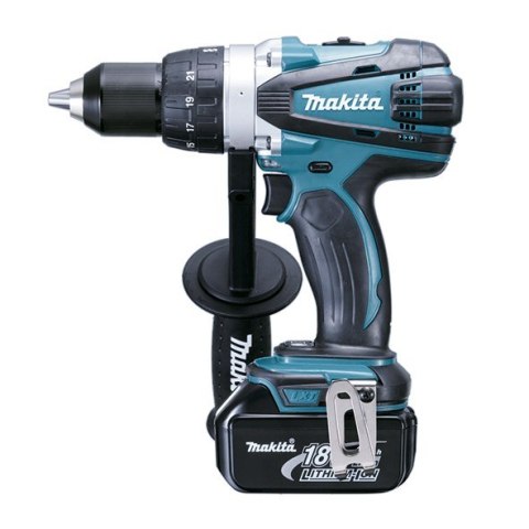 Makita DDF458RTJ wiertło 2,3 kg Czarny, Niebieski Makita DDF458RTJ wiertło 2,3 kg Czarny, Niebieski