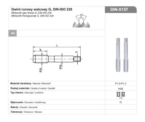FANAR GWINTOWNIK 1/2" NGRA/2 FANAR GWINTOWNIK 1/2" NGRA/2