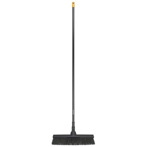 Fiskars 1025926 miotła Wewnętrzna Włosie miękkie/twarde Aluminium Czarny Fiskars 1025926 miotła Wewnętrzna Włosie miękkie/twarde Aluminium Czarny
