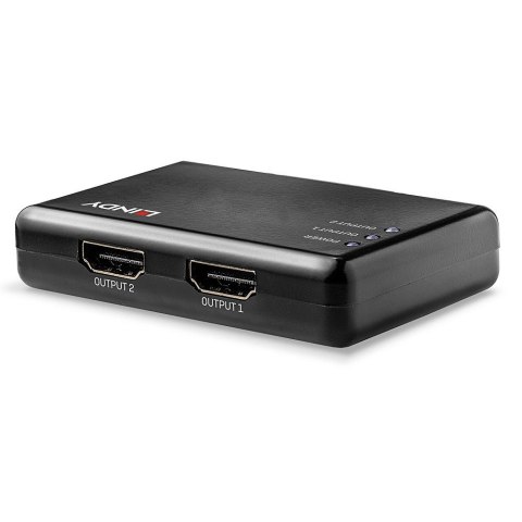 Lindy 38357 rozgałęziacz telewizyjny HDMI 2x HDMI Lindy 38357 rozgałęziacz telewizyjny HDMI 2x HDMI