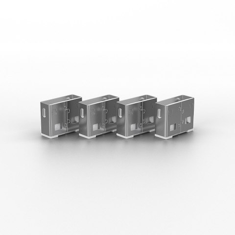 Lindy 40454 bloker portów Blokada portu + klucz USB Typu-A Biały Kopolimer akrylonitrylo-butadieno-styrenowy (ABS) 5 szt. Lindy 40454 bloker portów Blokada portu + klucz USB Typu-A Biały Kopolimer akrylonitrylo-butadieno-styrenowy (ABS) 5 szt.