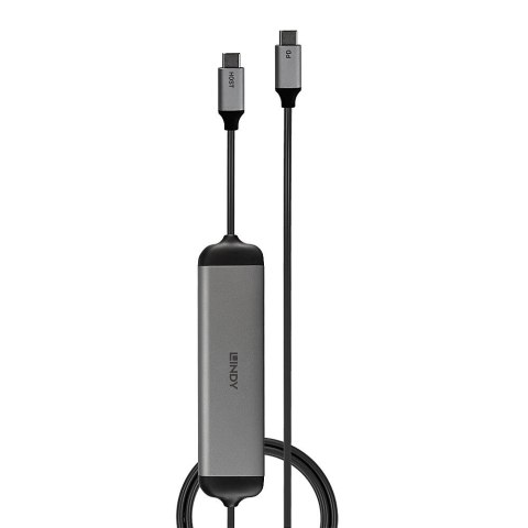 Lindy 43326 stacja dokująca Przewodowa USB 3.2 Gen 1 (3.1 Gen 1) Type-C Czarny, Szary Lindy 43326 stacja dokująca Przewodowa USB 3.2 Gen 1 (3.1 Gen 1) Type-C Czarny, Szary