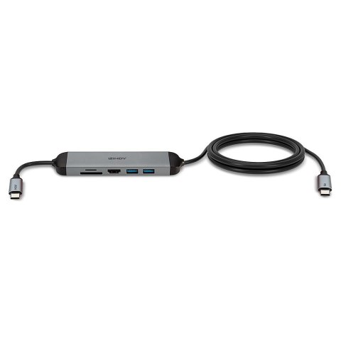 Lindy 43326 stacja dokująca Przewodowa USB 3.2 Gen 1 (3.1 Gen 1) Type-C Czarny, Szary Lindy 43326 stacja dokująca Przewodowa USB 3.2 Gen 1 (3.1 Gen 1) Type-C Czarny, Szary