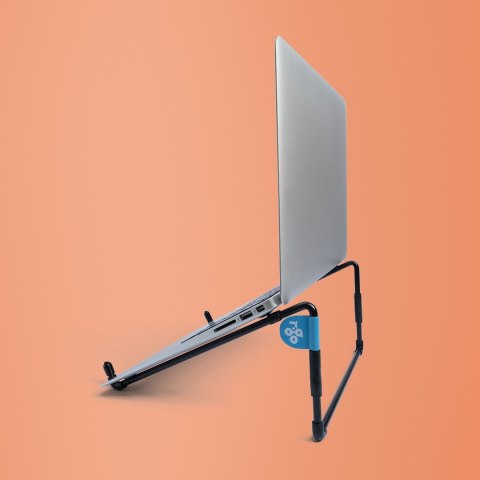 R-Go Tools R-Go Laptopständer 10"-22" Max.5KG Steel Travel juodas R-Go Tools R-Go Laptopständer 10"-22" Max.5KG Steel Travel juodas
