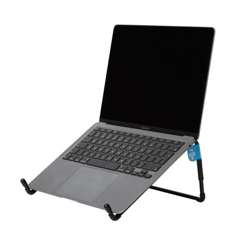 R-Go Tools R-Go Laptopständer 10"-22" Max.5KG Steel Travel juodas R-Go Tools R-Go Laptopständer 10"-22" Max.5KG Steel Travel juodas