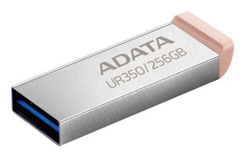 ADATA UR350 pamięć USB 256 GB USB Typu-A 3.2 Gen 1 (3.1 Gen 1) Brązowy, Stal nierdzewna