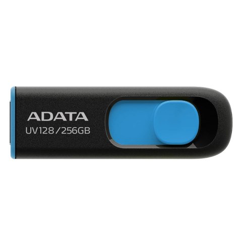 ADATA UV128 pamięć USB 256 GB USB Typu-A 3.2 Gen 1 (3.1 Gen 1) Czarny, Niebieski ADATA UV128 pamięć USB 256 GB USB Typu-A 3.2 Gen 1 (3.1 Gen 1) Czarny, Niebieski