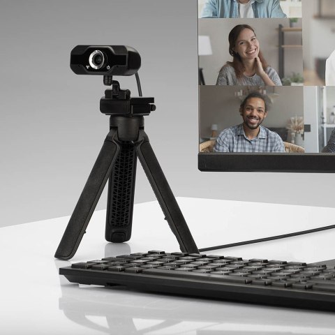 Kamera internetowa Full HD 1080p model 43300 firmy Lindy Kamera internetowa Full HD 1080p model 43300 firmy Lindy