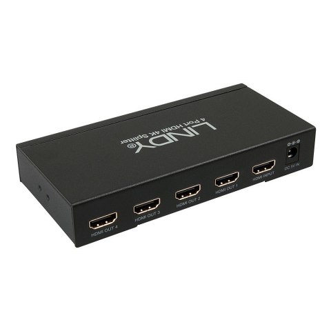 Lindy 38159 rozgałęziacz telewizyjny HDMI 4x HDMI Lindy 38159 rozgałęziacz telewizyjny HDMI 4x HDMI