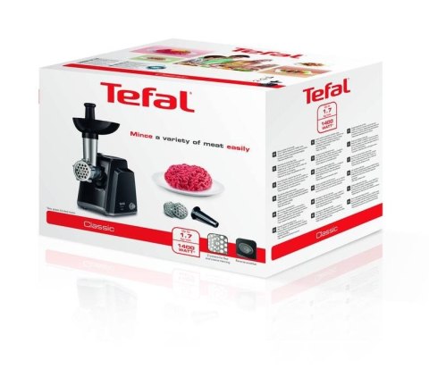 Maszynka do mielenia mięsa Tefal NE10583 (1400W; kolor czarny) Maszynka do mielenia mięsa Tefal NE10583 (1400W; kolor czarny)