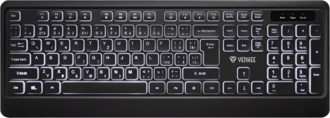 Klawiatura Podświetlana cicha USB z niskoprofilowymi klawiszami Klawiatura Podświetlana cicha USB z niskoprofilowymi klawiszami