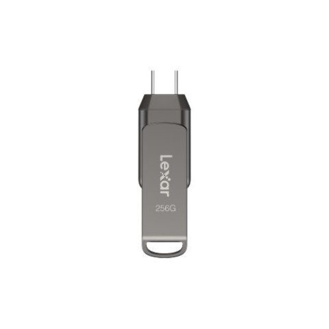 Lexar JumpDrive LJDD400256G-BNQNG pamięć USB 256 GB USB Type-C 3.2 Gen 1 (3.1 Gen 1) Szary Lexar JumpDrive LJDD400256G-BNQNG pamięć USB 256 GB USB Type-C 3.2 Gen 1 (3.1 Gen 1) Szary