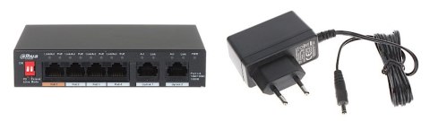 Dahua Switch PoE PFS3006-4GT-60-V2 niezarządzalny Dahua Switch PoE PFS3006-4GT-60-V2 niezarządzalny