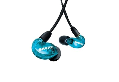 Shure SE215DYBL+UNI-EFS - Słuchawki douszne AONIC215 z pojedynczym przetwornikiem i kablem 3.5mm (niebieskie) Shure SE215DYBL+UNI-EFS - Słuchawki douszne AONIC215 z pojedynczym przetwornikiem i kablem 3.5mm (niebieskie)