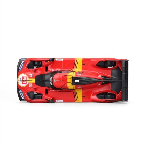 BBURAGO Ferrari 499P LMH (2023) Model samochodu sportowego Wstępnie zmontowany 1:24