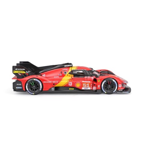 BBURAGO Ferrari 499P LMH (2023) Model samochodu sportowego Wstępnie zmontowany 1:24