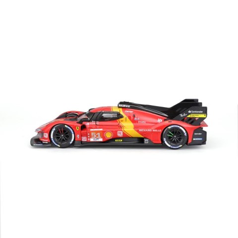 BBURAGO Ferrari 499P LMH (2023) Model samochodu sportowego Wstępnie zmontowany 1:24