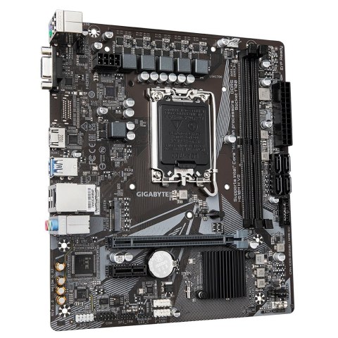 GIGABYTE H610M H V2 płyta główna Intel H610 Express LGA 1700 micro ATX GIGABYTE H610M H V2 płyta główna Intel H610 Express LGA 1700 micro ATX