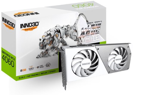 Inno3D GeForce RTX 4060 TWIN X2 OC NVIDIA 8 GB GDDR6 Inno3D GeForce RTX 4060 TWIN X2 OC NVIDIA 8 GB GDDR6