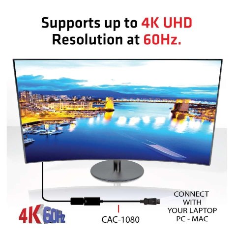 CLUB3D DisplayPort 1.4 to HDMI 2.0b HDR Active Adapter CLUB3D DisplayPort 1.4 to HDMI 2.0b HDR Active Adapter
