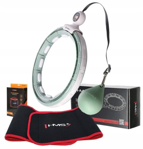 Hula Hop HMS HHM15 zielony + BR163 zestaw Hula Hop HMS HHM15 zielony + BR163 zestaw