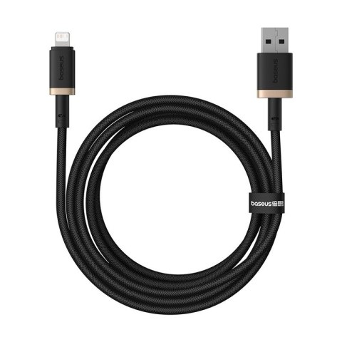 Kabel Baseus Dura 2.4A 2m (czarno-złoty) Kabel Baseus Dura 2.4A 2m (czarno-złoty)