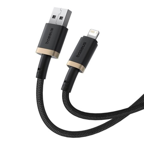 Kabel Baseus Dura 2.4A 2m (czarno-złoty) Kabel Baseus Dura 2.4A 2m (czarno-złoty)