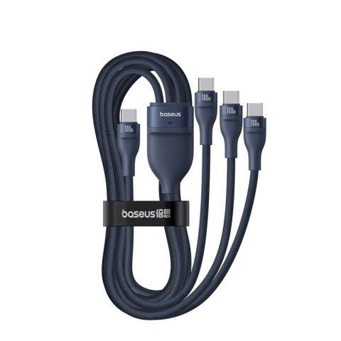 Kabel Baseus Flash Series 3 100W 1,5m (niebieski)