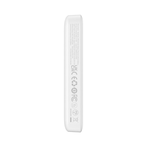 Powerbank Baseus Magnetic Mini Air Wireless 10000mAh 20W+kabel USB C-USB C (biały)