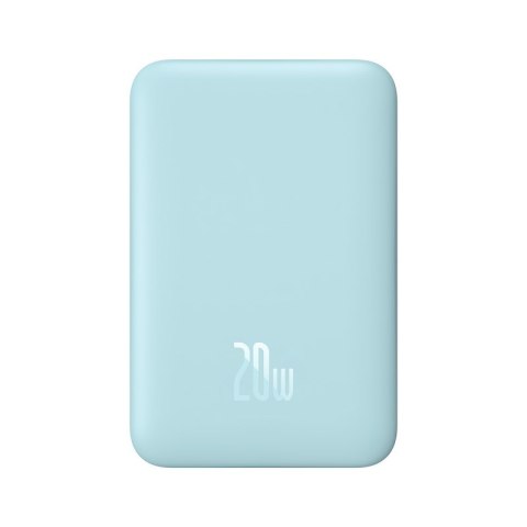 Powerbank Baseus Magnetic Mini Air Wireless 10000mAh 20W+kabel USB C-USB C (niebieski)