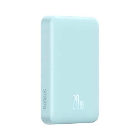 Powerbank Baseus Magnetic Mini Air Wireless 10000mAh 20W+kabel USB C-USB C (niebieski)