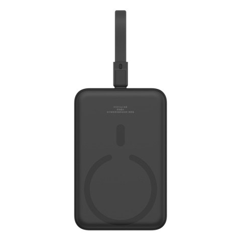 Powerbank Baseus Magnetic Mini Air Wireless 10000mAh 20W+kabel lightning (czarny)