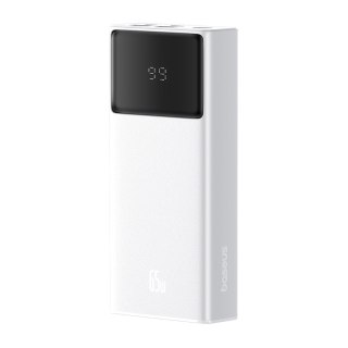 Powerbank Baseus Star-Lord 20000mAh 65W+kabel USB-USB C (biały)