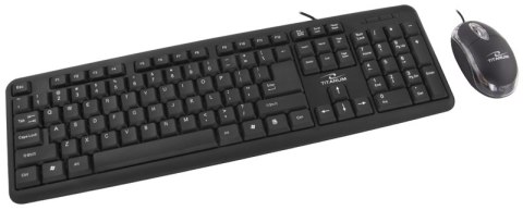TITANUM ZESTAW MYSZ + KLAWIATURA PRZEWODOWA USB SALEM TK106 TITANUM ZESTAW MYSZ + KLAWIATURA PRZEWODOWA USB SALEM TK106
