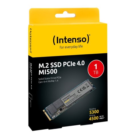 Intenso 3836460 urządzenie SSD 1 TB M.2 PCI Express 4.0 NVMe Intenso 3836460 urządzenie SSD 1 TB M.2 PCI Express 4.0 NVMe