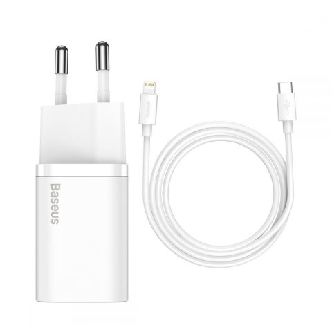 BASEUS ŁADOWARKA SIECIOWA Z PRZEWODEM USB-C(BIAŁA) BASEUS ŁADOWARKA SIECIOWA Z PRZEWODEM USB-C(BIAŁA)