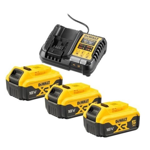 DeWALT DCB1104P3-QW bateria/ładowarka do elektronarzędzi Zestaw bateria i ładowarka DeWALT DCB1104P3-QW bateria/ładowarka do elektronarzędzi Zestaw bateria i ładowarka