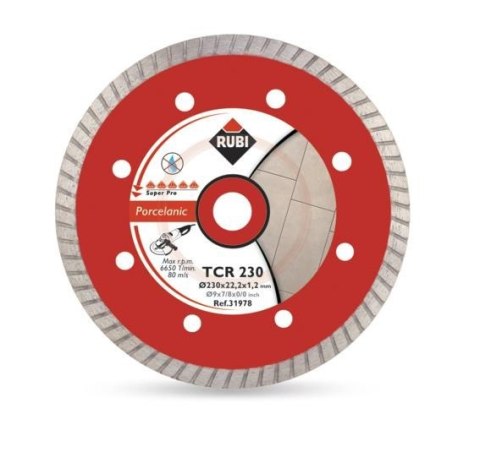 RUBI TARCZA DIAMENTOWA TCR 125 SUPERPRO DO GRESU PORCELANOWEGO RUBI TARCZA DIAMENTOWA TCR 125 SUPERPRO DO GRESU PORCELANOWEGO