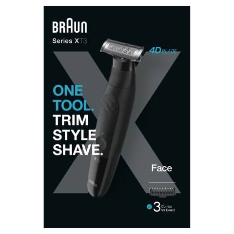 Braun XT3100 Czarny Niklowo-metalowo-wodorkowa (NiMH) Braun XT3100 Czarny Niklowo-metalowo-wodorkowa (NiMH)