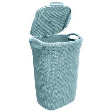Curver Knit 3253923676037 kosz na pranie 57 l Prostokątny Dzianina Niebieski Curver Knit 3253923676037 kosz na pranie 57 l Prostokątny Dzianina Niebieski