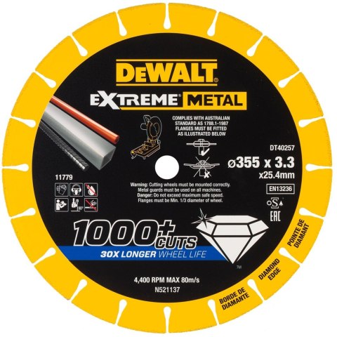 DeWALT DT40257-QZ Ostrze diamentowe DeWALT DT40257-QZ Ostrze diamentowe