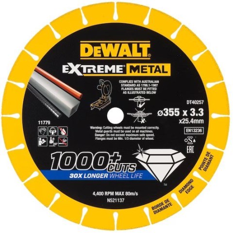 DeWALT DT40257-QZ Ostrze diamentowe DeWALT DT40257-QZ Ostrze diamentowe