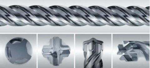 Makita Nemesis Spiralne wiertła do cięcia 1 szt. Makita Nemesis Spiralne wiertła do cięcia 1 szt.