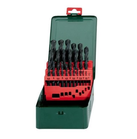 METABO ZESTAW WIERTEŁ HSS-R 25cz. 1 - 13mm METABO ZESTAW WIERTEŁ HSS-R 25cz. 1 - 13mm