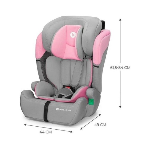 Kinderkraft fotelik COMFORT UP i-Size 9-36kg Różowy Kinderkraft fotelik COMFORT UP i-Size 9-36kg Różowy