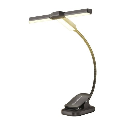 Lampka bezprzewodowa Tri-Head Glocusent GLCSNTA2302 z klipsem USB-C 1000mAh czarna Lampka bezprzewodowa Tri-Head Glocusent GLCSNTA2302 z klipsem USB-C 1000mAh czarna