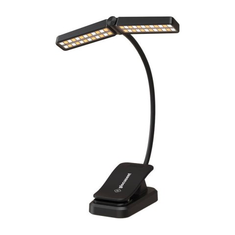 Lampka bezprzewodowa Wingy Glocusent GLCSNTA2901 z klipsem USB-C 1000mAh czarna Lampka bezprzewodowa Wingy Glocusent GLCSNTA2901 z klipsem USB-C 1000mAh czarna